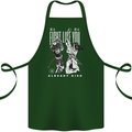 Fight Like You Died MMA Kenjutsu Kendo Iaido Cotton Apron 100% Organic Forest Green