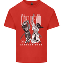 Fight Like You Died MMA Kenjutsu Kendo Iaido Kids T-Shirt Childrens Red