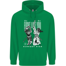 Fight Like You Died MMA Kenjutsu Kendo Iaido Mens 80% Cotton Hoodie Irish Green