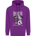 Fight Like You Died MMA Kenjutsu Kendo Iaido Mens 80% Cotton Hoodie Purple
