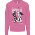Fight Like You Died MMA Kenjutsu Kendo Iaido Mens Sweatshirt Jumper Azalea