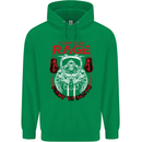 Fight Rage MMA Mixed Martial Arts Muay Thai Childrens Kids Hoodie Irish Green