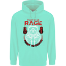Fight Rage MMA Mixed Martial Arts Muay Thai Childrens Kids Hoodie Peppermint