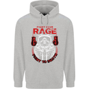 Fight Rage MMA Mixed Martial Arts Muay Thai Childrens Kids Hoodie Sports Grey