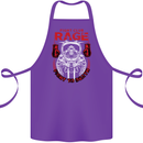 Fight Rage MMA Mixed Martial Arts Muay Thai Cotton Apron 100% Organic Purple