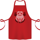 Fight Rage MMA Mixed Martial Arts Muay Thai Cotton Apron 100% Organic Red