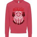 Fight Rage MMA Mixed Martial Arts Muay Thai Kids Sweatshirt Jumper Heliconia