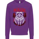 Fight Rage MMA Mixed Martial Arts Muay Thai Kids Sweatshirt Jumper Purple