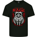 Fight Rage MMA Mixed Martial Arts Muay Thai Kids T-Shirt Childrens Black