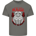 Fight Rage MMA Mixed Martial Arts Muay Thai Kids T-Shirt Childrens Charcoal