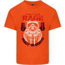 Fight Rage MMA Mixed Martial Arts Muay Thai Kids T-Shirt Childrens Orange