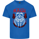 Fight Rage MMA Mixed Martial Arts Muay Thai Kids T-Shirt Childrens Royal Blue