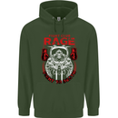 Fight Rage MMA Mixed Martial Arts Muay Thai Mens 80% Cotton Hoodie Forest Green