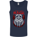 Fight Rage MMA Mixed Martial Arts Muay Thai Mens Vest Tank Top Navy Blue