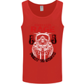 Fight Rage MMA Mixed Martial Arts Muay Thai Mens Vest Tank Top Red