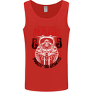 Fight Rage MMA Mixed Martial Arts Muay Thai Mens Vest Tank Top Red