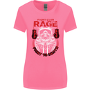 Fight Rage MMA Mixed Martial Arts Muay Thai Womens Wider Cut T-Shirt Azalea