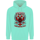 Fight Warriors Mixed Martial Arts MMA Childrens Kids Hoodie Peppermint