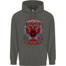 Fight Warriors Mixed Martial Arts MMA Childrens Kids Hoodie Storm Grey