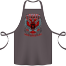 Fight Warriors Mixed Martial Arts MMA Cotton Apron 100% Organic Dark Grey