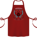 Fight Warriors Mixed Martial Arts MMA Cotton Apron 100% Organic Maroon