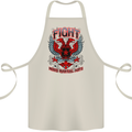 Fight Warriors Mixed Martial Arts MMA Cotton Apron 100% Organic Natural