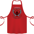 Fight Warriors Mixed Martial Arts MMA Cotton Apron 100% Organic Red