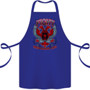 Fight Warriors Mixed Martial Arts MMA Cotton Apron 100% Organic Royal Blue