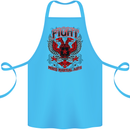 Fight Warriors Mixed Martial Arts MMA Cotton Apron 100% Organic Turquoise