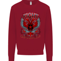 Fight Warriors Mixed Martial Arts MMA Kids Sweatshirt Jumper Red
