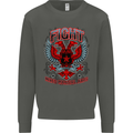Fight Warriors Mixed Martial Arts MMA Kids Sweatshirt Jumper Storm Grey
