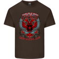 Fight Warriors Mixed Martial Arts MMA Kids T-Shirt Childrens Chocolate