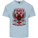 Fight Warriors Mixed Martial Arts MMA Kids T-Shirt Childrens Light Blue