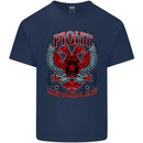 Fight Warriors Mixed Martial Arts MMA Kids T-Shirt Childrens Navy Blue