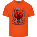 Fight Warriors Mixed Martial Arts MMA Kids T-Shirt Childrens Orange