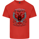 Fight Warriors Mixed Martial Arts MMA Kids T-Shirt Childrens Red