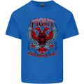 Fight Warriors Mixed Martial Arts MMA Kids T-Shirt Childrens Royal Blue