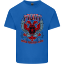 Fight Warriors Mixed Martial Arts MMA Kids T-Shirt Childrens Royal Blue