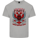 Fight Warriors Mixed Martial Arts MMA Kids T-Shirt Childrens Sports Grey