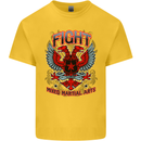 Fight Warriors Mixed Martial Arts MMA Kids T-Shirt Childrens Yellow