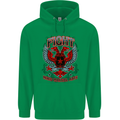 Fight Warriors Mixed Martial Arts MMA Mens 80% Cotton Hoodie Irish Green