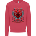 Fight Warriors Mixed Martial Arts MMA Mens Sweatshirt Jumper Heliconia
