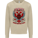 Fight Warriors Mixed Martial Arts MMA Mens Sweatshirt Jumper Sand