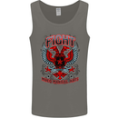 Fight Warriors Mixed Martial Arts MMA Mens Vest Tank Top Charcoal