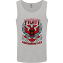 Fight Warriors Mixed Martial Arts MMA Mens Vest Tank Top Sports Grey