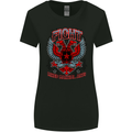 Fight Warriors Mixed Martial Arts MMA Womens Wider Cut T-Shirt Black