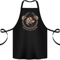 Fighting 'Till the End MMA Martial Arts Cotton Apron 100% Organic Black