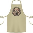 Fighting 'Till the End MMA Martial Arts Cotton Apron 100% Organic Khaki