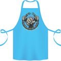 Fighting 'Till the End MMA Martial Arts Cotton Apron 100% Organic Turquoise