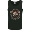 Fighting 'Till the End MMA Martial Arts Mens Vest Tank Top Black